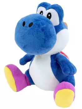 Sanei Boeki Super Mario ALL STAR COLLECTION Ao Yoshi xx H20cm Plush AC44 (S) Ш13.5 Д15.5
