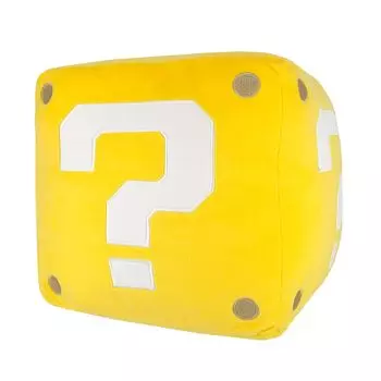 Sanei Boeki Super Mario Plush Разные товары Подушка Ш25 x Г25 x В25см Подушка (Блок Хатена)