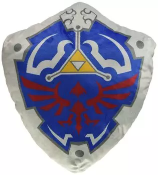 Sanei Boeki The Legend of Zelda Miscellaneous Goods Plush Cushion Hylian Shield W38 x D12 x H40cm ZZ05