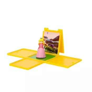 Sanei Boeki The Super Mario Bros. Movie Mini Figure Peach W4.8 x D4.8 x H4.8cm Miscellaneous Goods TSM-08