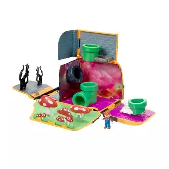Sanei Boeki The Super Mario Movie Playset Bun x D15 x Miscellaneous Bros. Ш8,5 В9,2 см TSM-12