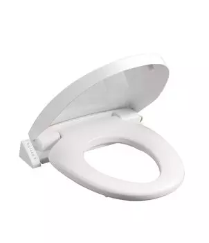 SANEI company Sanei Faucet Heated toilet round front soft 3 temperature adjustment energy easy white (former name Seisakusho) seat, type, close,
