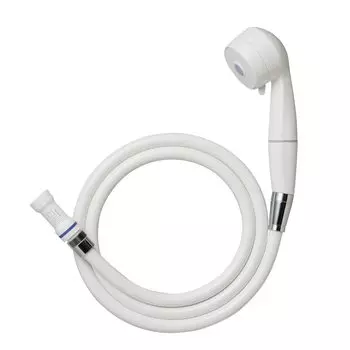 SANEI FB Shower Set Ultra Fine Bubble Generation Water Purification Hair Care Water Saving Water Flow Switching White (MIGAMI) PS7060-CT6A-MW2B