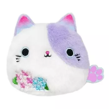 Sanei Trading Boeki) Dango Friends Flower cat dango Hydrangea W7.5D6H7cm stuffed toy NDH09