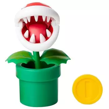 Sanei Trading Boeki) super mario figure collection plus Pac n Flower with coin FCP-007