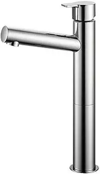 SANEI with constant flow long Vertical faucet [Faucet function, type] серебряный
