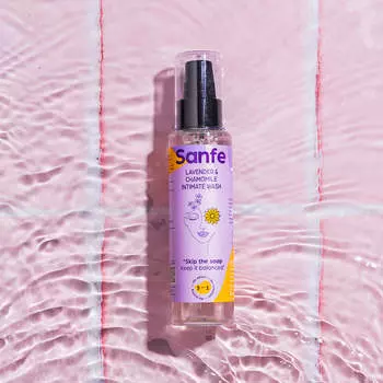 Sanfe 3 в 1 средство для интимной гигиены - 100 мл