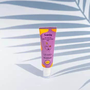 Sanfe Интимный омолаживающий гель с медом и миндалем - 50 г