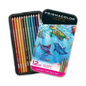 SANFORD Prismacolor Under the Sea Set 12 цветов Premier Colored Soft Under the Sea 12 карандашей, стержень, набор, [предмет]