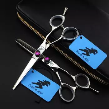 Sangelar 5,5-дюймовые ножницы высшего класса для старшего грумера, профессиональные парикмахерские инструменты, ножницы для резки, филировочные ножницы, наборы для парикмахера