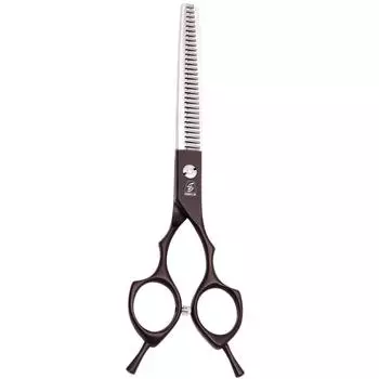 Sangelar 6,5 дюймов ножницы для ухода за волосами и шерстью для ухода за домашними животными, плотные ножницы для истончения зубов, 20%-35% выпадение волос, инструменты для стрижки шерсти собак, кошек, животных, ножницы для домашних животных 6.5 inch Thin