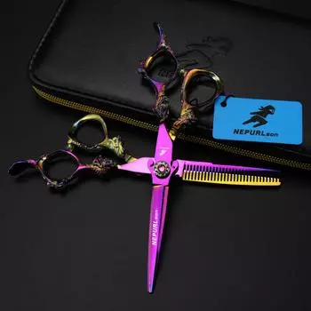 Sangelar 6 дюймов ножницы для волос розовый меч дизайн профессиональные парикмахерские женские парикмахерские инструменты для стрижки волос 6 Cutting розовый