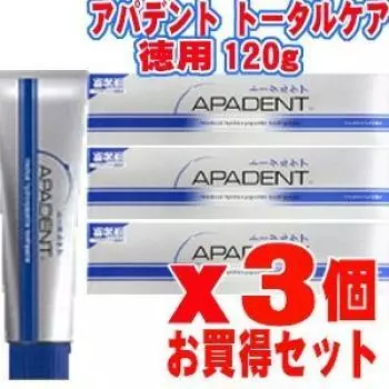 Sangi Appadent Total Care 120 г x 3 шт.