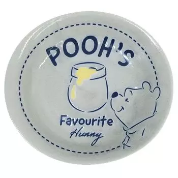 Sango Toki Disney the Plate Curry Plate Pasta Plate 20 x 18cm Dishwasher Safe Microwave Safe Love to Glow Made in Japan Winnie Pooh Approx. 3533-31