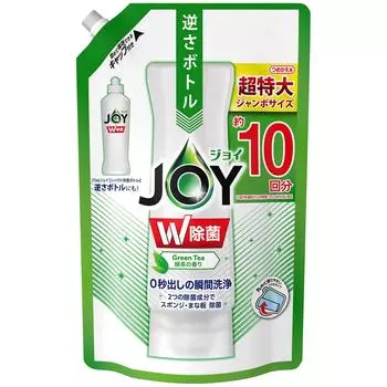 Sanitizing Joy Compact Dishwashing Detergent Green Tea Scent Refill Large Capacity 1330mL 1 Piece