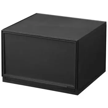 Модуль Sanka Свободно Комбинируемый Ящик для хранения Широкий Ящик для хранения, который можно комбинировать по вашему вкусу Ящик, который плавно выдвигается и закрывается Резина чёрный
