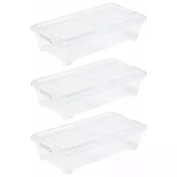 SANKA Ящик для хранения, который идеально подходит по высоте под копченый набор из 3 штук Раздельная крышка для легкого доступа Может фиксироваться в 2 положениях при открытии В комплекте с белый