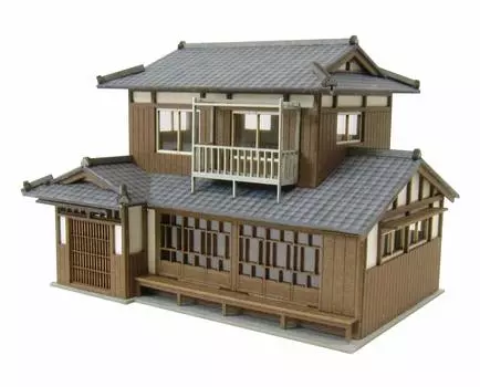Sankei Diorama Series Частный дом C Бумажная поделка 1/150 MP03-85