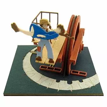 Sankei MP07-16 Studio Ghibli Миниатюрный Небесный замок Лапута Немасштабная бумажная поделка