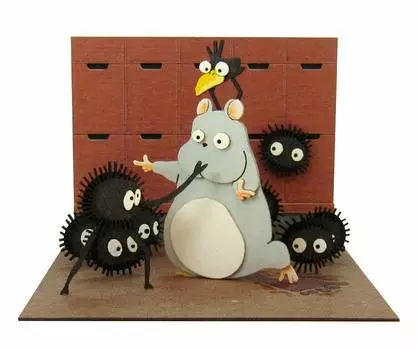 Sankei MP07-60 Studio Ghibli Mini, Унесенные призраками Энгачо, Немасштабный, Бумажная модель