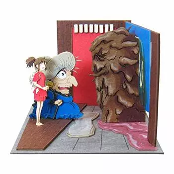 Sankei MP07-73 Studio Ghibli Mini Унесенные призраками Окусаре-сама Скоро в продаже Немасштабная бумажная поделка