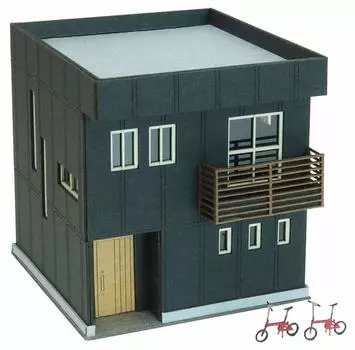 Sankei Nostalgic Diorama Series Частный дом G Paper Craft 1/150 MP03-110