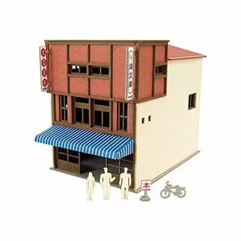 Sankei Paper Model Kit Japanese Bookstore
