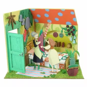 Sankei Studio Ghibli mini Borrower Arrietty Homily и Arrietty Paper Craft MP07-101