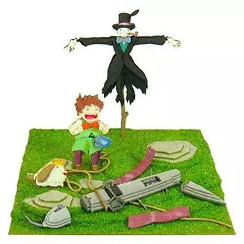 Sankei Studio Ghibli Mini Ходячий замок Хаула, пугало, детеныши, Маркл и Хин, немасштабная бумажная поделка MP07-35