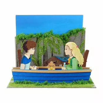 Sankei Studio Ghibli Mini Когда Марни была там Ночной пикник Бумага Craft MP07-112