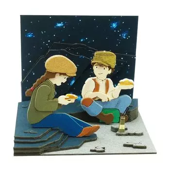 Sankei Studio Ghibli mini Лапута Замок в небесах Волшебный мешок Бумага Craft MP07-132