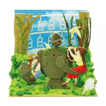 Sankei Studio Ghibli mini Лапута Замок в небесах Гигантский лес из бумаги поделки MP07-135