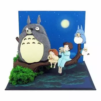 Sankei Studio Ghibli Mini Мой сосед Тоторо Окарина Звуковая бумажная поделка MP07-89