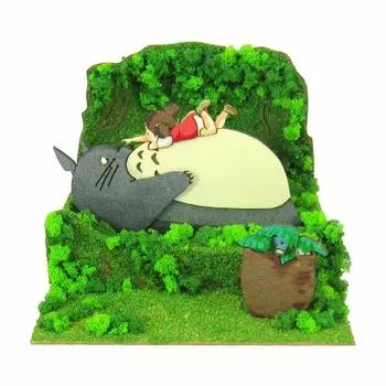 Sankei Studio Ghibli mini Мой сосед Тоторо Мэй и Тоторо Бумажная поделка Немасштабная MP07-48