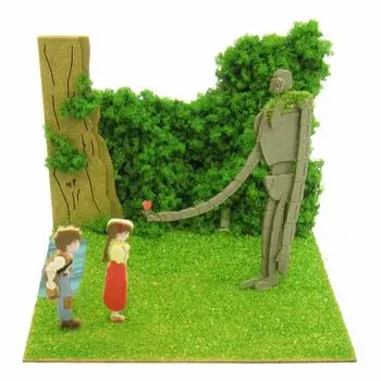 Sankei Studio Ghibli мини-робот «Небесный замок» Сита и Пазу, солдат Лапута из бумаги, немасштабный MP07-19