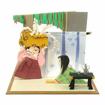 Sankei Studio Ghibli mini Сказка о девочке-принцессе Кагуя и поделки из бумаги принцессы Кагуя MP07-107