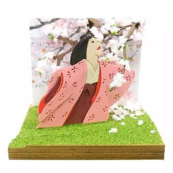 Sankei Studio Ghibli mini Сказка о принцессе Кагуя под дикой вишней Бумага поделки MP07-108