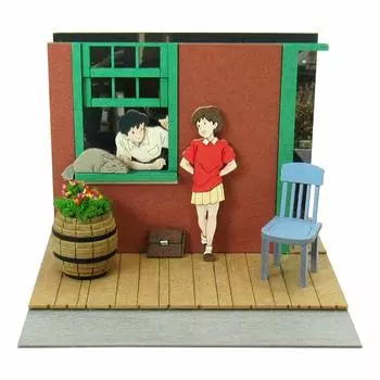Sankei Studio Ghibli Mini Слушайте Welcome to Chikyuya Papercraft Non-Scale MP07-55