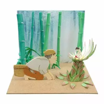 Sankei Studio Ghibli mini The Tale of Princess Kaguya The Birth of Princess Kaguya Paper Craft MP07-106