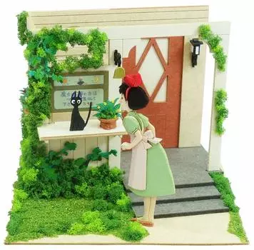 Sankei Studio Ghibli mini Ведьмина служба доставки День отправления Papercraft MP07-122
