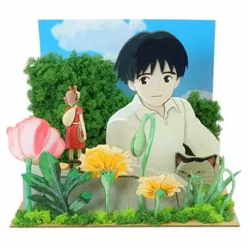Sankei Studio Ghibli мини-Заемщик Арриетти Шо и Арриетти Paper Craft MP07-105
