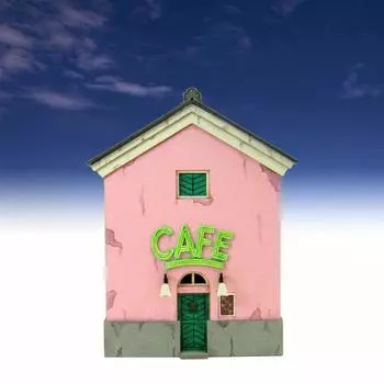 Sankei Studio Ghibli Series Унесенные призраками Таинственная бумажная поделка 1/150 Город-5 MK07-28