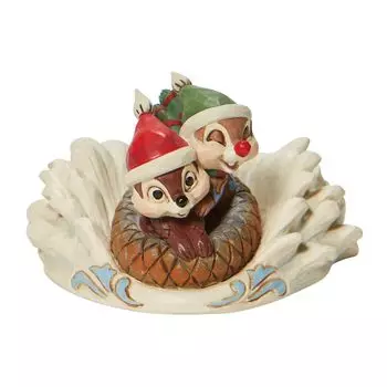 Санки Enesco Chip Dale x 9 x DTR6008975 Статуэтка/фигурка Disney Traditions и размер: 7,5 В5,5см
