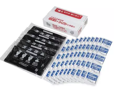 Sanko Emergency Disaster Simple Disaster Made in Replacement Disposal 50 Storage Toilet, Travel, Camping, Stockpiling, Portable, Prevention, Japan,