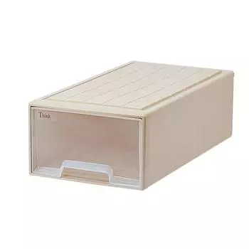 Sanko Plastic Clothes Storage Sink Width 39 x Depth 74 x Height 23cm Soft Beige бежевый