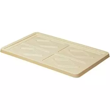 SankoPlastic Storage Container Foodtainer Common Lid Ivory Width 59 x Depth 40 x Height Set of 10 Made in Japan Case Sold Plastic Food Container for