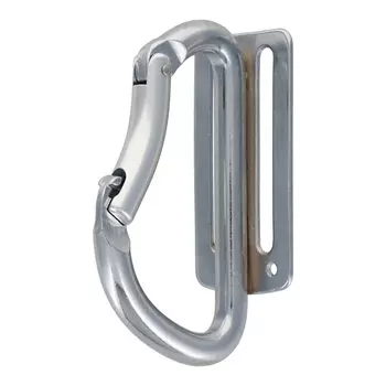 Sankyo Corporation DBLTACT Curved Gate Carabiner Tool Difference Silver DT-KA-H серебряный