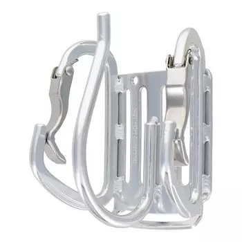 Sankyo Corporation DBLTACT Lightweight Aluminum Tool Hook Triple Gate x with Silver Curved Claw DT-AHB-WR серебряный