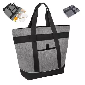 SANLIKE Холодный обед-холодильник Большая термосумка Eco Большая сумка для поездок на работу, сумка, сумка, емкость, 30 л, отдельно стоящая, складная, охлаждаемая, изоляция,