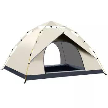 SANLIKE One Touch Простой легкий и простой в установке УФ-фильтр для кемпинга в горах, специальная сумка для хранения палаток песочного цвета от 3 до 4,